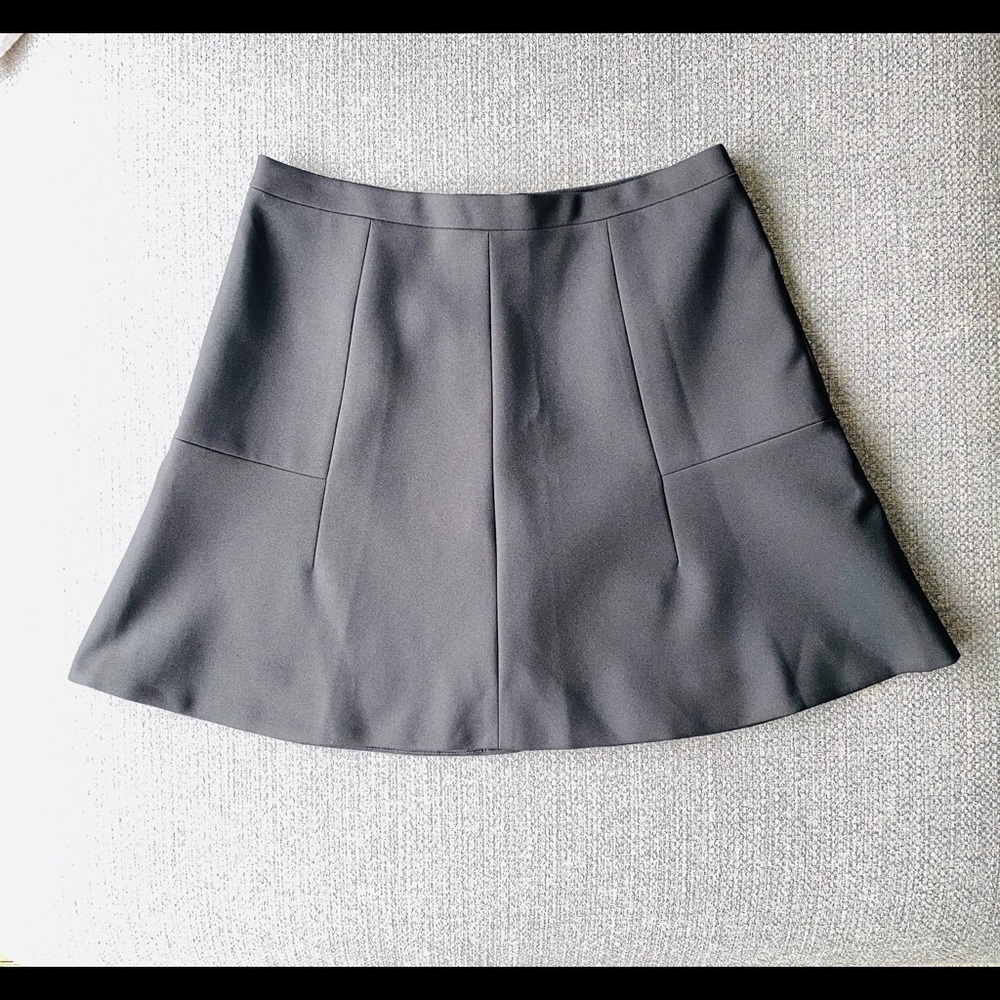 J. CREW Black A-line Skirt